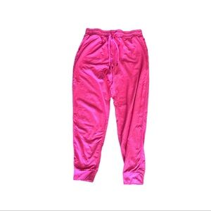 Quince Women Jogger Sweatpants Pink Orange Size XS